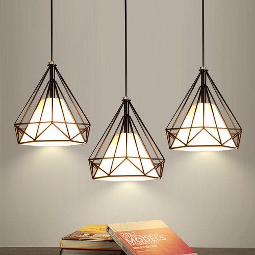 Lampadario diamante - lampadario, da