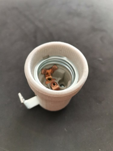 Portalampada ceramica e27 - portalampada,